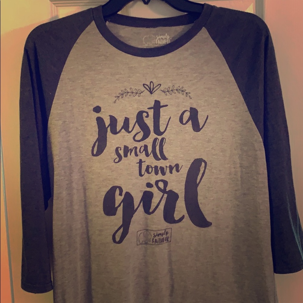 Simply faithful 3/4 sleeve